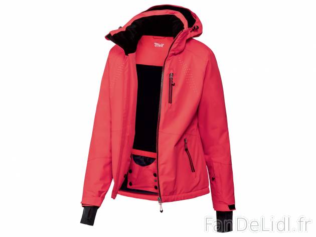 Veste de ski femme , le prix 24.99 € 
- Du 38 au 48 selon modèle
- Ex. 100 ...