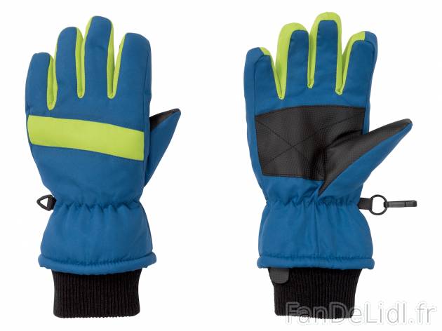 Gants de ski garçon , le prix 5.99 &#8364; 
- Coupe-vent gr&acirc;ce &agrave; ...