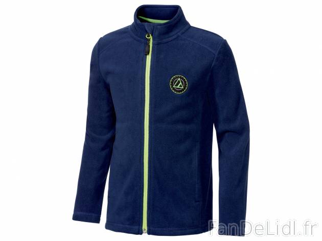 Veste polaire garçon , le prix 7.99 &#8364; 
- Du 122/128 au 158/164 selon ...