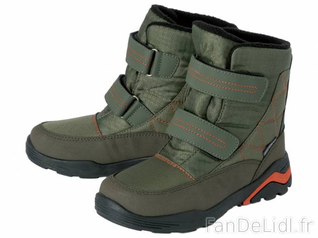 Bottes d’hiver garçon , le prix 13.99 &#8364; 
- Du 31 au 37 selon mod&egrave;le
- ...