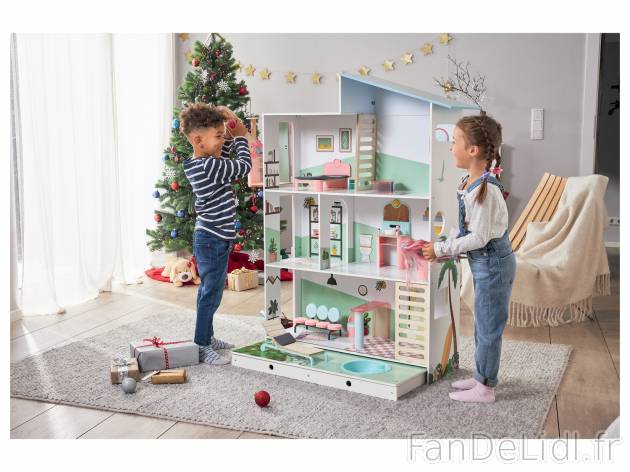 MAISON DE POUPÉES XXL , le prix 89.99 &#8364; 
- D&egrave;s 3 ans
- 15 ...
