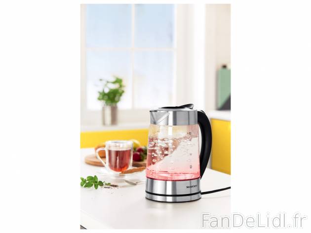Bouilloire en verre avec variation de couleur , le prix 19.99 € 
- Max. 1,7 L
- ...
