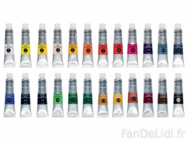 Peinture acrylique, à l’huile ou aquarelle , le prix 4.99 € 
- Au choix : ...