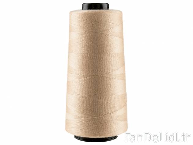 Fil pour surjeteuse , le prix 1.49 € 
- Env. 2 500 m
- Fil double
- 100 % polyester
- ...