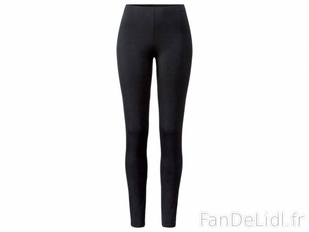 Legging thermique , le prix 4.99 € 
- Du S au XL selon modèle.
- Ex. 70 % polyester, ...