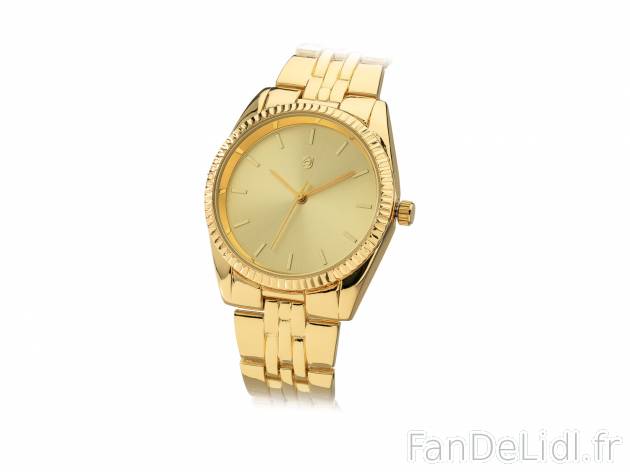 Montre femme , le prix 9.99 &#8364; 
- Au choix : Bracelet &agrave; maillons ...