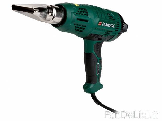Pistolet à air chaud numérique Parkside PHLGD 2000 A1 , le prix 17.99 € 
- ...
