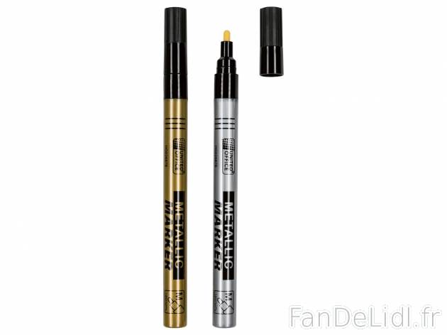 Marqueurs peinture , le prix 1.99 € 
Au choix : 
- Env. 0,8  mm
- Env. 1-2 ...