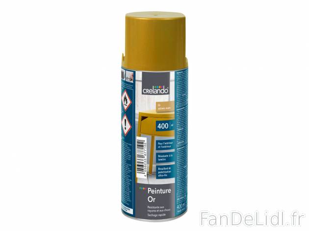 Peinture à effet en spray , le prix 3.99 € 
- 4 coloris au choix, dont effet ...