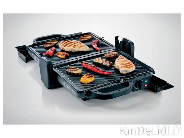 Gril multifonction , le prix 32.99 € 
- Max. 1 700 W
- 3 en 1 : gril de contact, ...