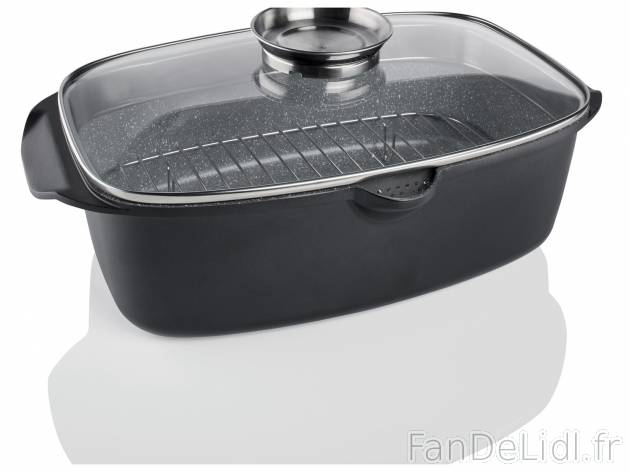 Poêle électrique multifonction 1 500 W , le prix 22.99 € 
- Env. 6 L
- Grille ...