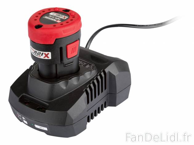 Chargeur et batterie 2 Ah Parkside, X12VTeam , le prix 16.99 € 
- Batterie 2 ...
