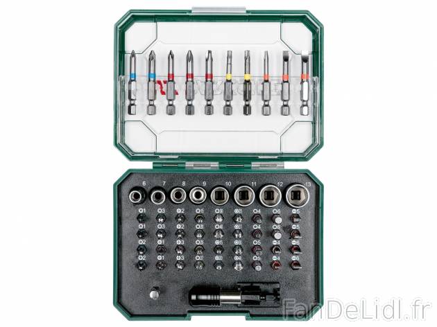 Embouts ou embouts/douilles , le prix 14.99 € 
Au choix : 
- Set d&apos;embouts ...
