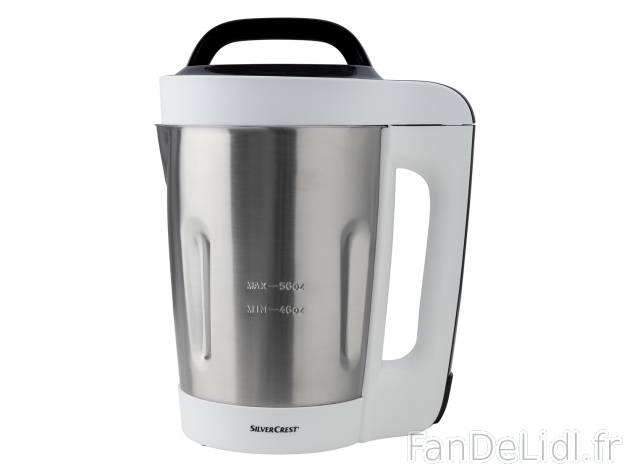 Blender chauffant , le prix 49.99 € 
- Bol mélangeur de 3,9 L en acier inoxydable
- ...