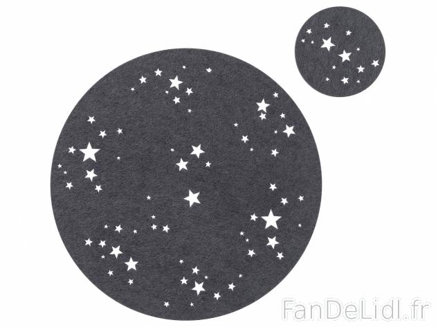 Set de table et sous-verre ou chemin de table , le prix 2.99 &#8364; 
- Ex. ...