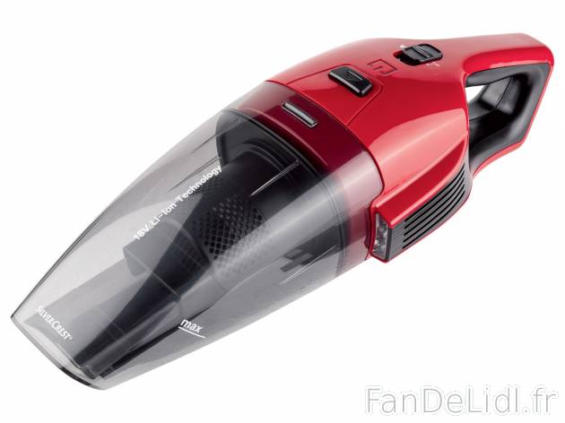 Aspirateur à main sans fil , le prix 28.99 € 
- Filtre HEPA pré-installé
- ...