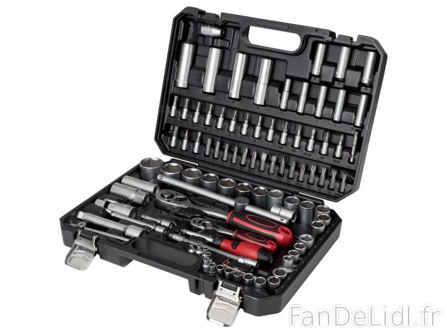 Set de clés à douille , le prix 29.99 € 
- En acier chrome-vanadium (CR-V) ...