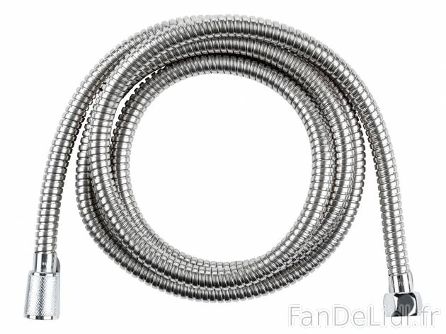 Flexible de douche , le prix 3.99 € 
- Env. 2 m
- Gaine solide en acier inoxydable
- ...