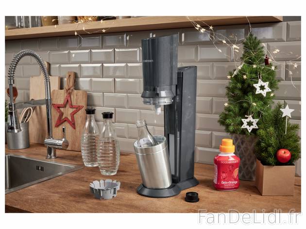 Gazéificateur d’eau , le prix 79.90 &#8364; 
- Env. 45 x 20 x 29 cm
- Carafe ...