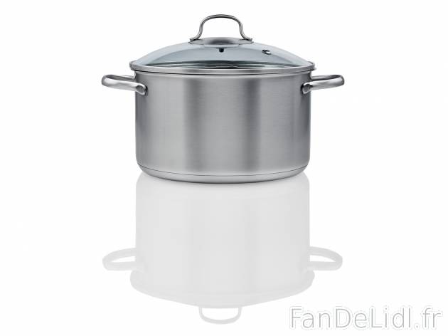 Casseroles en acier inoxydable , le prix 49.99 &#8364; 
- Set de 3 : faitout, ...