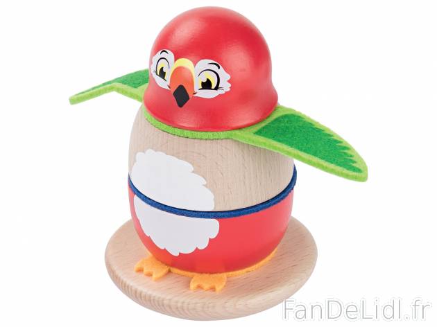 Jeu d’éveil en bois , le prix 6.99 &#8364; 
- D&egrave;s 1 an
- JEU D&rsquo;EMPILAGE ...
