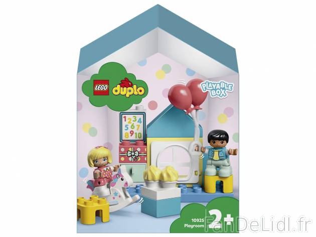 Jeu de construction moyen modèle Lego, Duplo, le prix 10.99 € 
- Dès 2 ans ...
