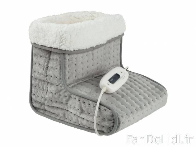 Chauffe-pieds Sanitas, le prix 15.99 € 
- Le plus produit : doublure en peluche
- ...