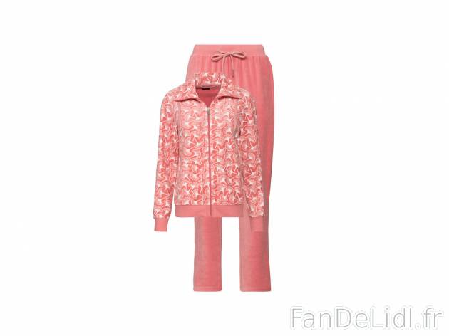Ensemble détente femme , le prix 13.99 € 
- Du S au XL selon modèle.
- Ex. ...