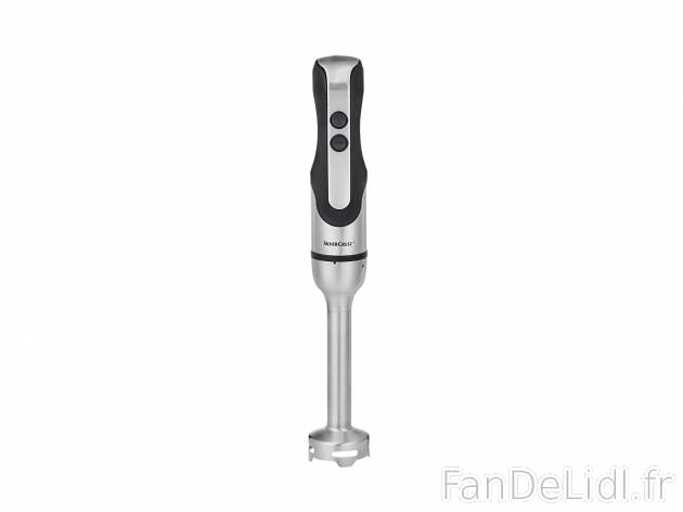 Mixeur plongeant Silvercrest, le prix 16.99 € 
- 600 W
- Pour mélanger, mixer ...