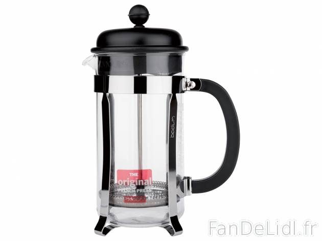 Cafetière ou mousseur à lait Bodum The Original French Press , le prix 11.99 € ...
