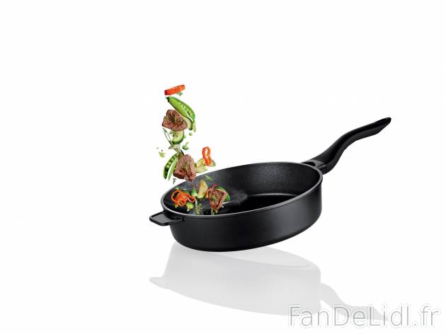 Sauteuse en fonte d’aluminium avec couvercle Ernesto , le prix 18.99 € 
- Ø ...