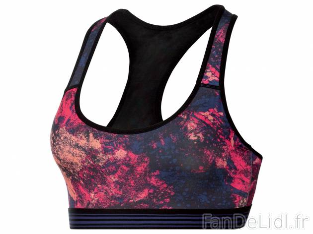 Soutien-gorge ou brassière de sport femme , le prix 5.99 € 
- 90A, 90B, 95B ...