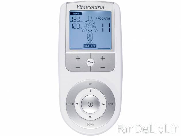 Appareil EMS/TENS numérique Vitalcontrol, Silvercrest, le prix 24.99 € 
- 3 ...