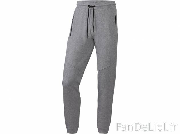 Pantalon molletonné homme , le prix 9.99 € 
- Du S au XL selon modèle.
- Ex. ...