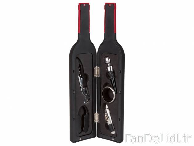 Set de sommelier , le prix 4.99 € 
5 pièces : 
- Tire-bouchon avec fonction ...