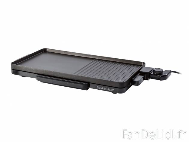 Gril de table électrique , le prix 24.99 € 
- 2 000 W
- Pour un barbecue sans ...