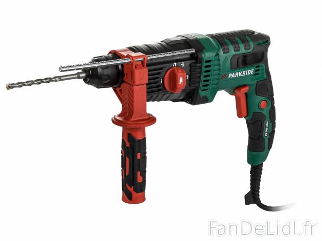 Perforateur burineur Parkside PBH 800 A1, le prix 44.99 € 
- Pour le béton, ...