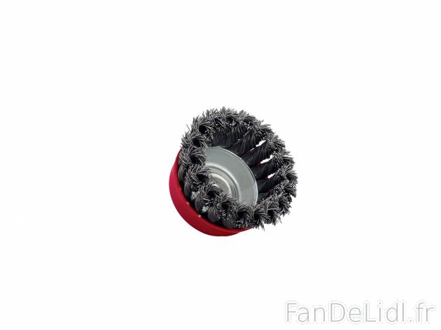 Accessoire pour meuleuse d’angle , le prix 3.99 € 
- Au choix : brosse boisseau, ...