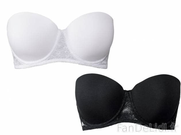 Soutiens-gorge à armatures femme , le prix 7.99 € 
- 90B, 95B, 100B ou 100C ...