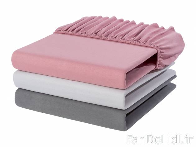 Drap-housse en jersey coton bio , le prix 9.99 &#8364; 
- King size
- Env. 180-200 ...