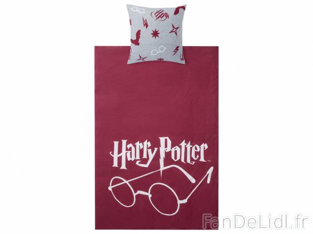 Parure de lit Harry Potter microfibre satin , le prix 14.99 &#8364; 
- Taille ...