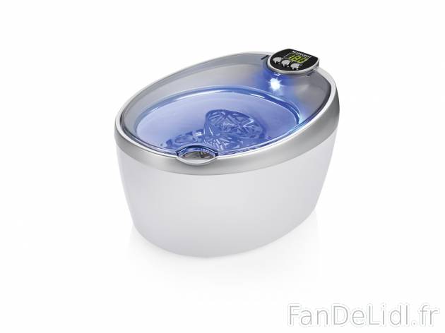 Nettoyeur à ultrasons , le prix 21.99 € 
- Pour les bijoux, les pièces de monnaie, ...