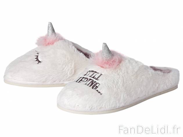 Pantoufles femme , le prix 4.99 &#8364; 
- Mignonnes, douces et chaudes !
- ...