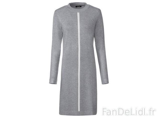 Robe en maille fine femme , le prix 9.99 € 
- Du S au XL selon modèle.
- Ex. ...