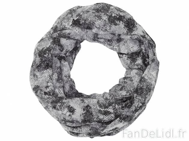Foulard ou foulard tube femme , le prix 4.99 € 
- Taille unique.
- Env. 70 x ...