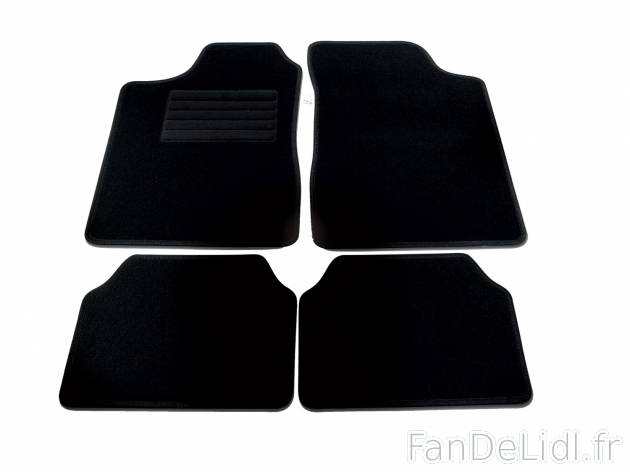 Tapis de voiture , le prix 7.99 € 
- Set de 4
- Antidérapants et anti-bruits
- ...