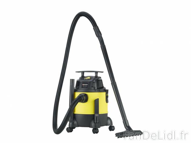 Aspirateur eau et poussière , le prix 39.99 € 
- Utilisable comme aspirateur ...