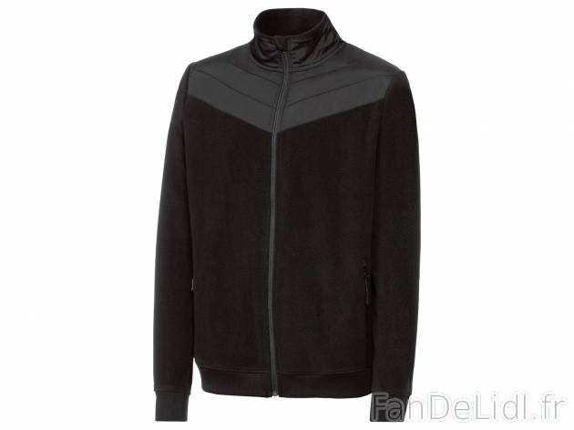 Veste polaire , le prix 12.99 € 
- Du S au XL selon modèle.
- Ex. 100 % polyester
- ...