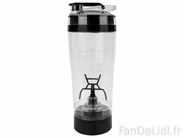 Shaker à protéines Silvercrest , le prix 8.99 € 
- Pour mélanger vos préparations ...