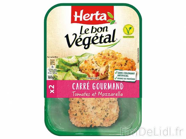 Herta Le Bon Végétal , le prix 1.66 € 
- Le paquet de 160 g : 2,49 € (1 kg ...